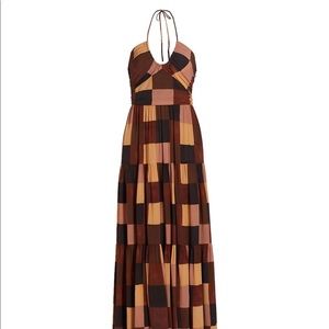 NEW- A.L.C Cecilia Halter Dress